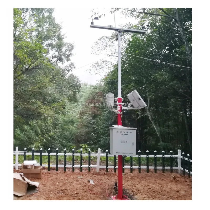 Weather Station With Modbus Environmental Monitoring System Automatic Weather Station