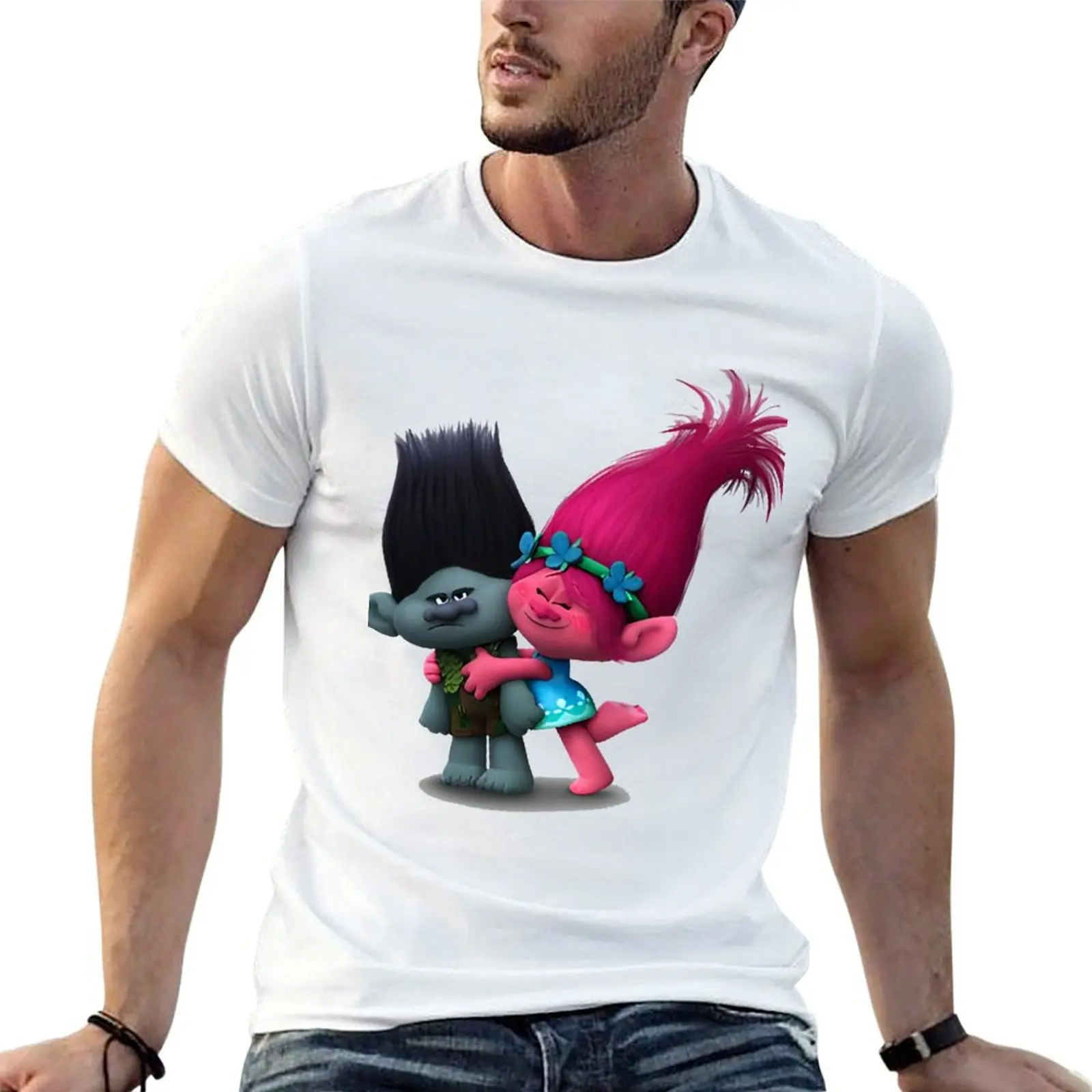 

funny dark T-Shirt t shirts world tour t man Trolls for graphic happy humor shirts
