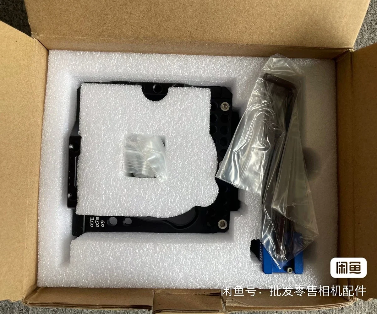 Mcoplus VK-A72K هيكل قفصي الشكل للكاميرا الألومنيوم كاميرا فيديو تلاعب مع قاعدة نوع أركا لسوني A9 A7III A7II A7R III A7R II A7S II كاميرا #3