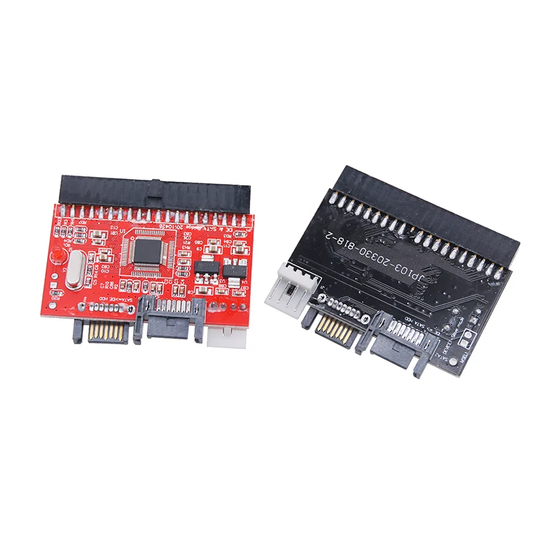 IDE, aby Adapter SATA SATA, aby konwerter IDE dwukierunkową konwersję 100/133 HDD/SSD/CD/DVD karta rozszerzająca dla komputera stacjonarnego JM20330 Chip — zdjęcie produktu 5