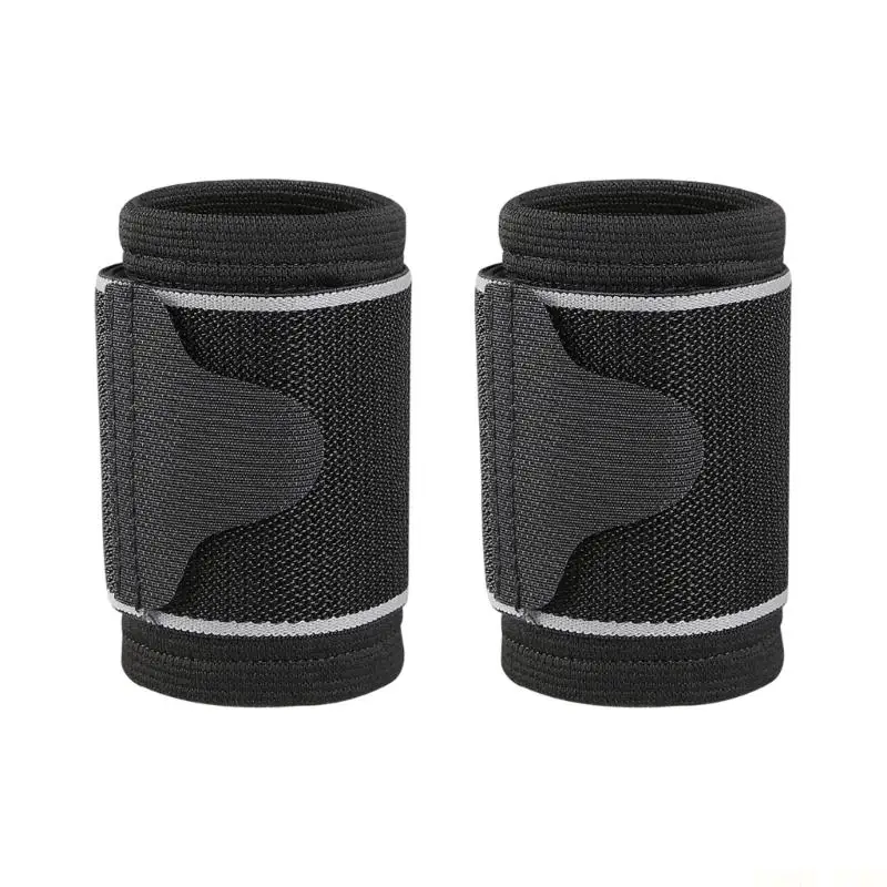 U2JB Adjustable Wrist Support Strap Abrasion Resistant Wrist Wrap Brace For Badminton Gym Fitness Workout Strength Training