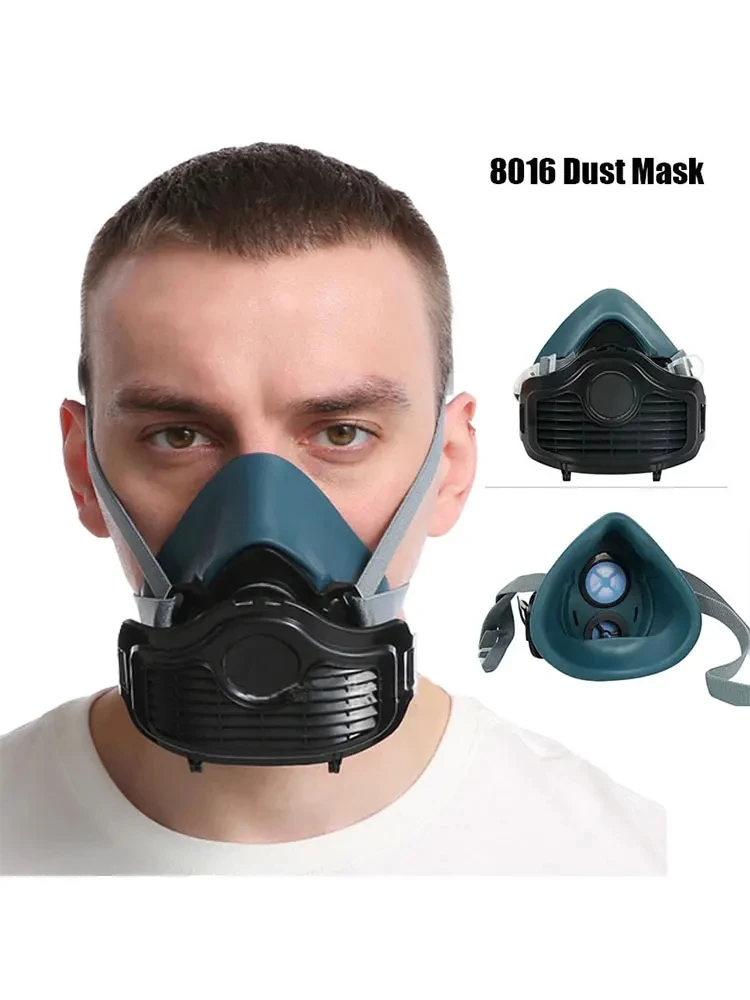 

Silicone Dustproof Filter Mask Suitable For Spray Paint House Decoration Grinding Dust Respirator Self-Priming Filter Dust Mask