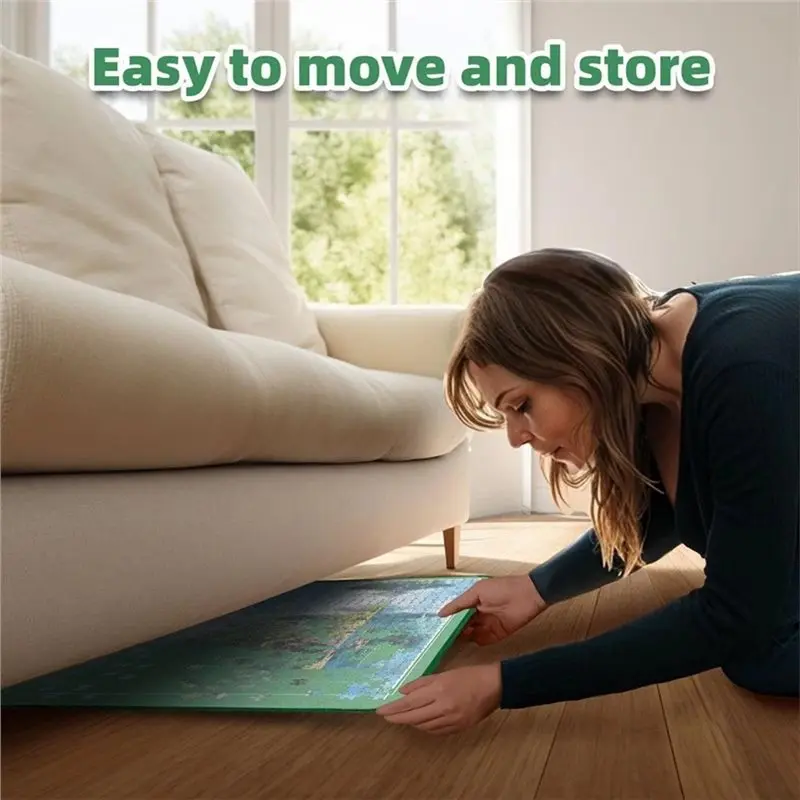 With Cover Jigsaw Board Puzzle Storage Blanket Children Puzzle With Classification Dish-Child Early Education Gifts