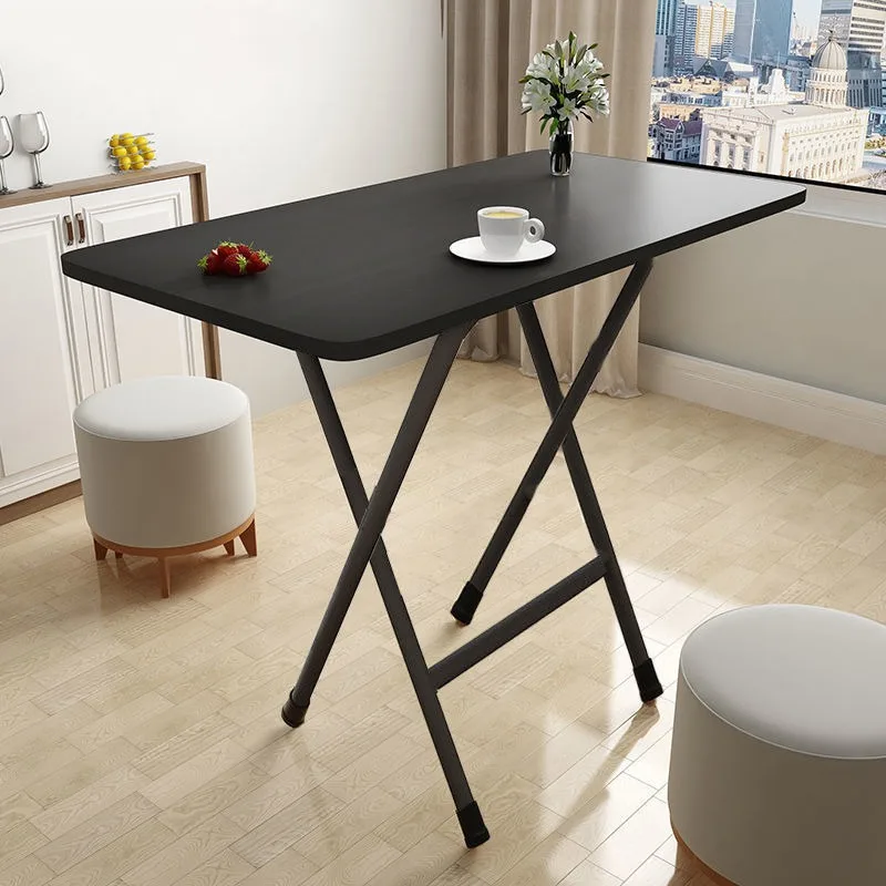 Portable Folding Compact Dining Table Rectangular Stackable Home Outdoor Use Folding Table Camping Desk Table Camp Table