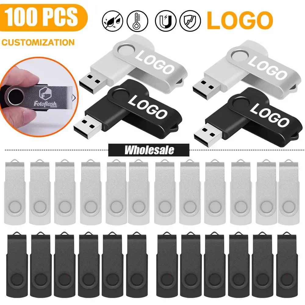 

100PCS USB2.0 Flash Drive pen drive High Speed Usb Stick 2. 0 4GB 8GB 16GB 32GB 64GB memoria stick memory Flash Drive pendrive