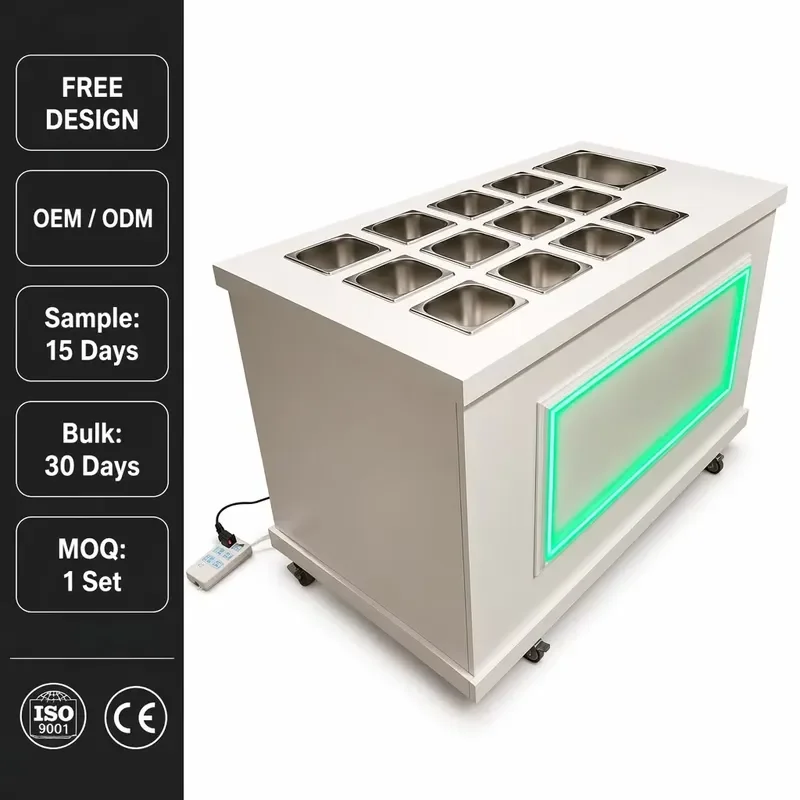 White Wooden Candy Cart Foldable Dessert Display Stand Modern Snack Bar for Wedding Party Decoration Event Supplies Foldable