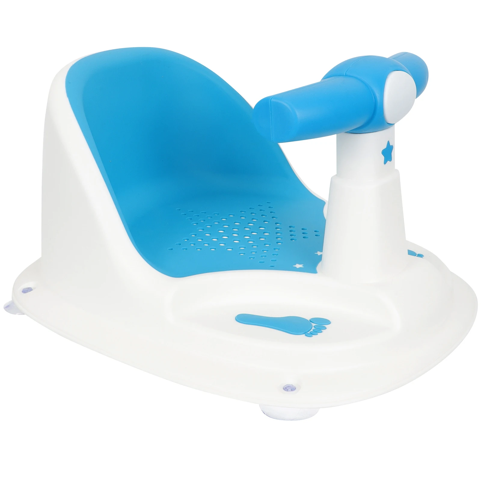 

Bath Seat Universal Bathtub Toddler Shower Tpe Seats Stable PP TPE Material Durable Safe Structure Bright Color Design