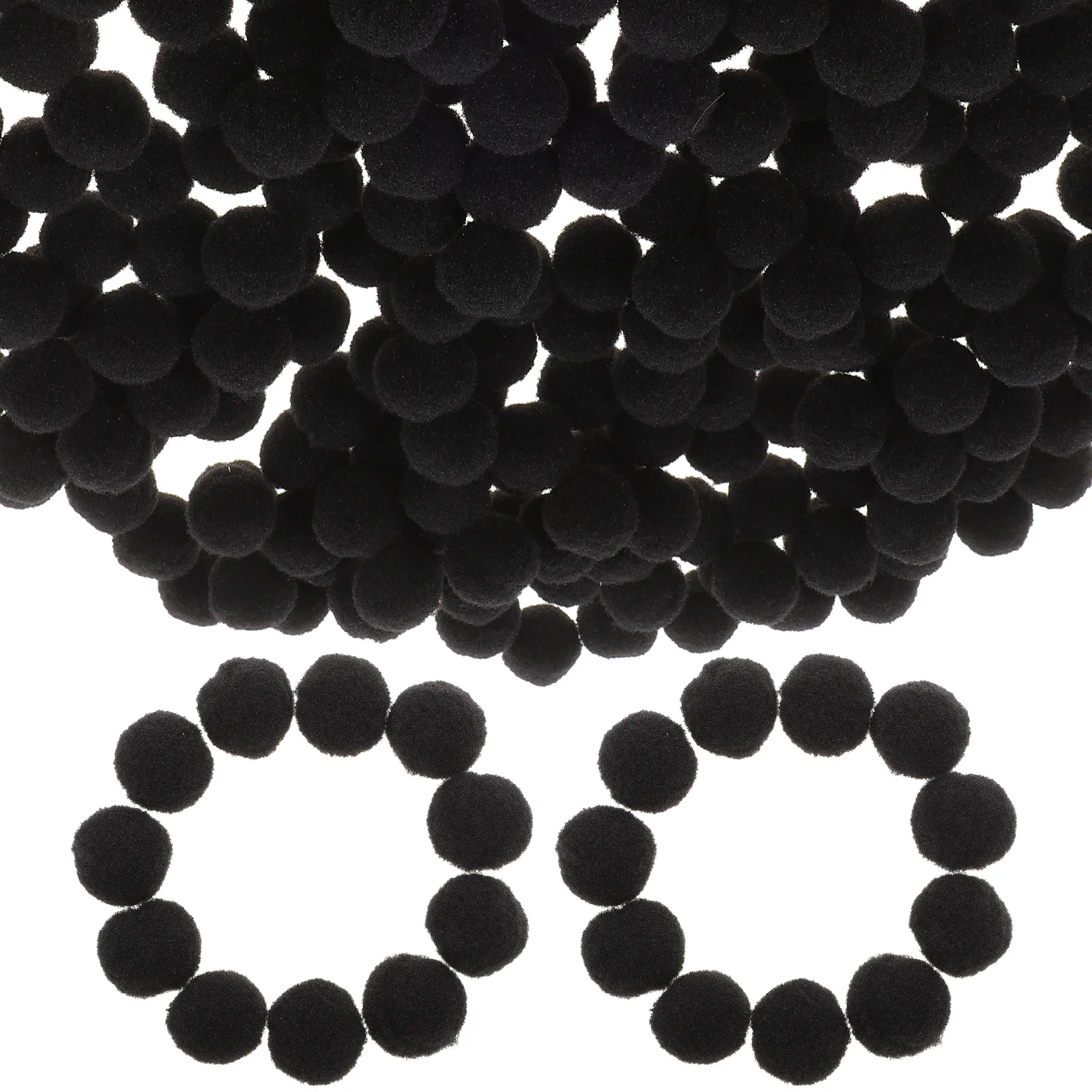 

500pcs Red Poms For Diy Craft Decorations Clothing Hat Luggage Artificial Pompom Balls Accessories Balls Ornament