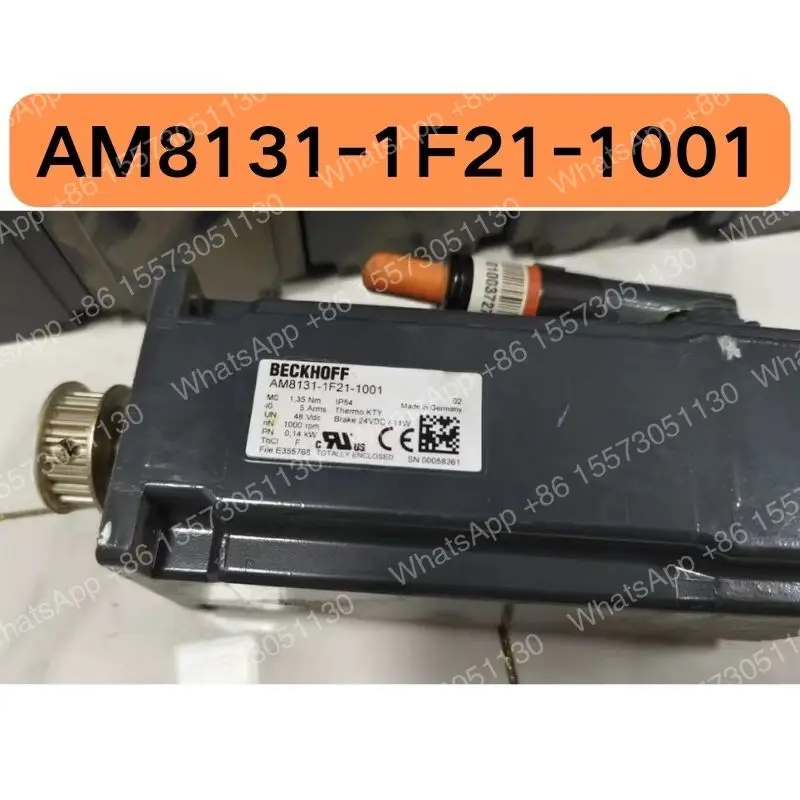 Second hand motor AM8131-1F21-1001 tested OK and its function is intact