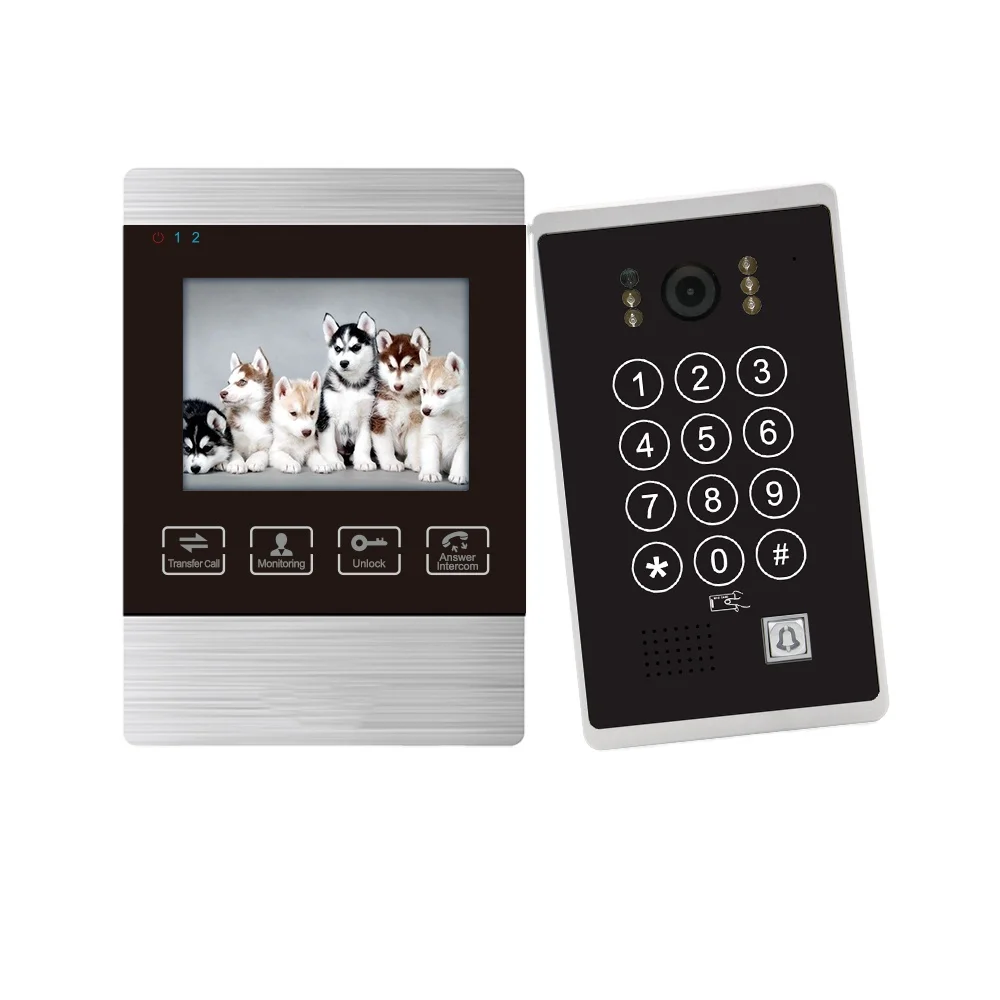 

Bcomtech Analog System for Villa 2 Wired Video Intercom
