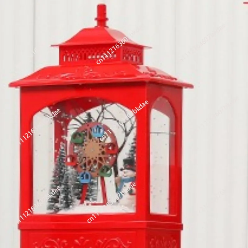 1.2 meters music bleaching snow street lamp wind lamp snow lamp Christmas gift