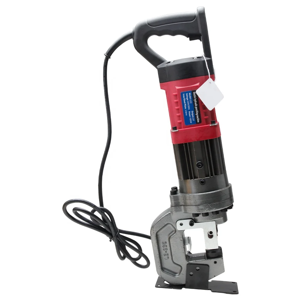 Portable Electric Hydraulic Hole Puncher Handheld Hydraulic Punching Machine For Steel Angle Copper Busbar Punch
