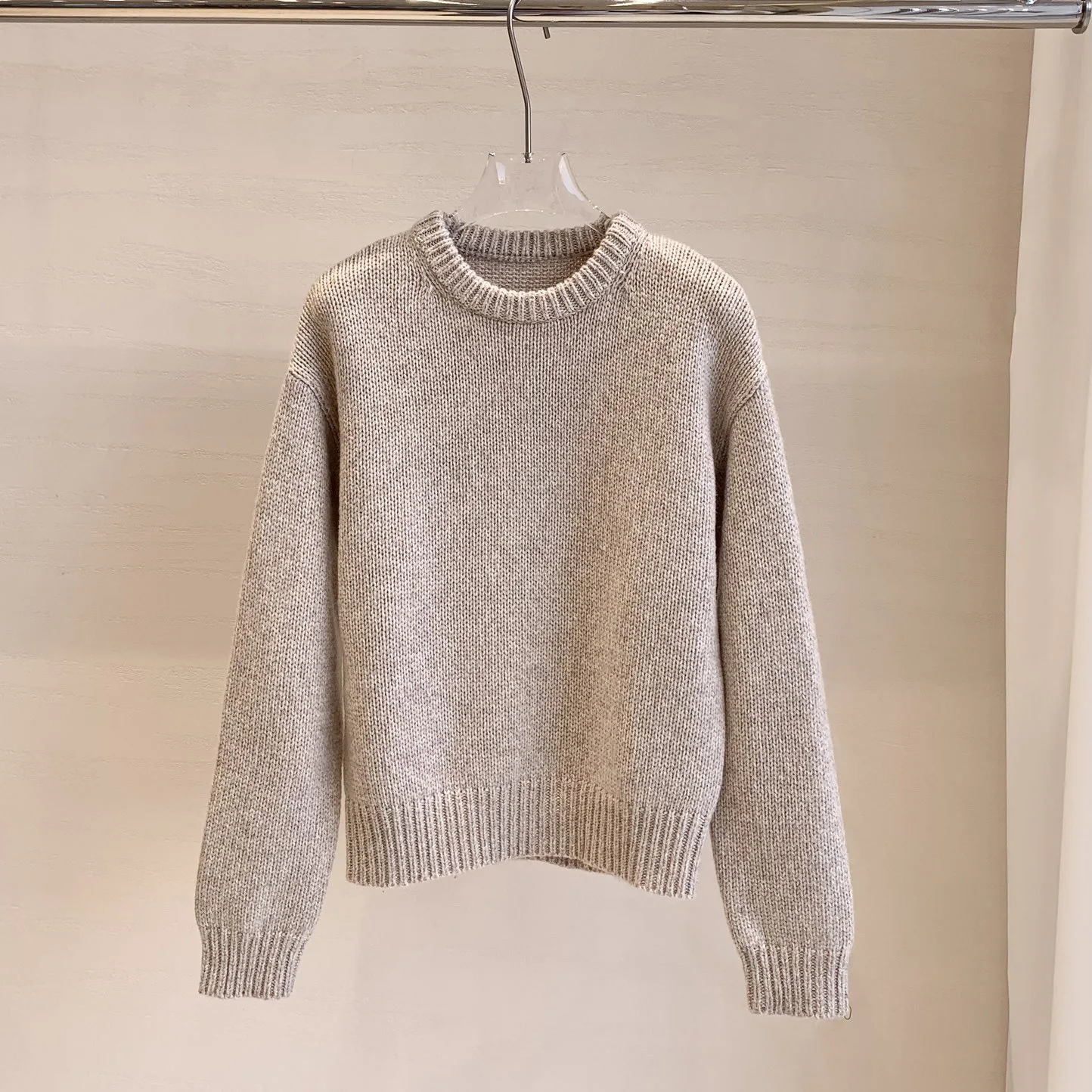 2025 Women's Winter New All-match Wool Blended Thick Sweater