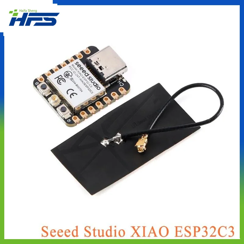 2 buah papan pengembangan nirkabel ESP32C3 Seed Studio XIAO BLE WIFI modul kecil MCU 4MB 400KB UNTUK Arduino