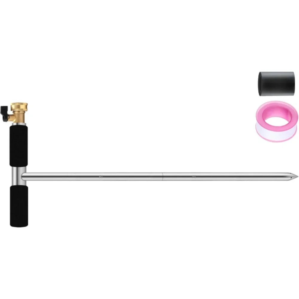 Plant For Root Irrigator with T-Shaped Stainless Steel Handle Designed for Precise Deep For Root Watering Applications
