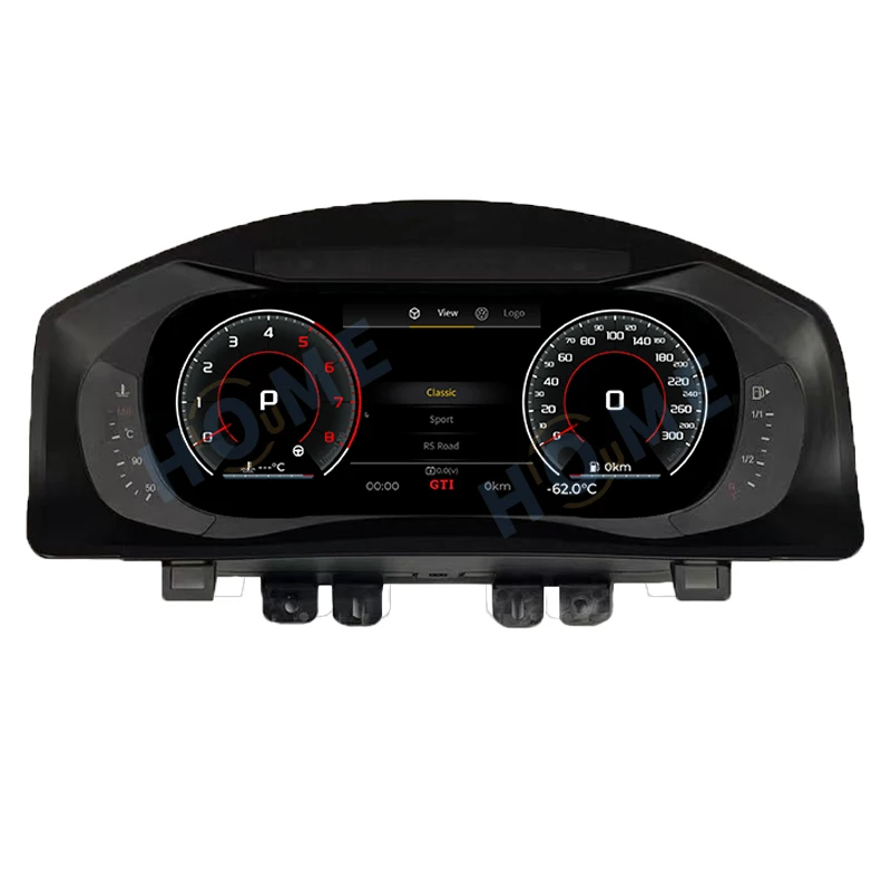 

10.25" LCD Speedometer Panel Virtual Cockpit Digital Dashboard for Tiguan 2009-2017 Interior Modification Kit