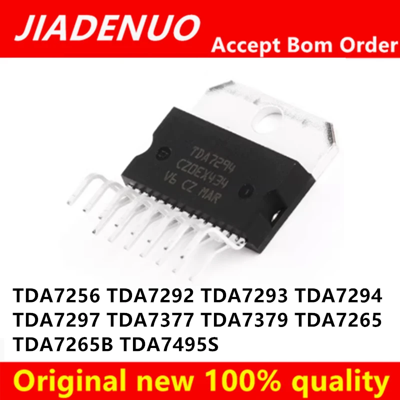 (1pcs)100% New TDA7256 TDA7292 TDA7293 TDA7294 TDA7297 TDA7377 TDA7379 TDA7265 TDA7265B TDA7495S Chipset