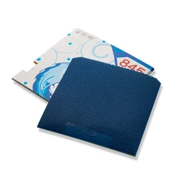 Original METEOR 845 Blue Table Tennis Rubber Pips-out Fast Attack Short Pips Offensive Ping Pong Sponge ITTF Approved