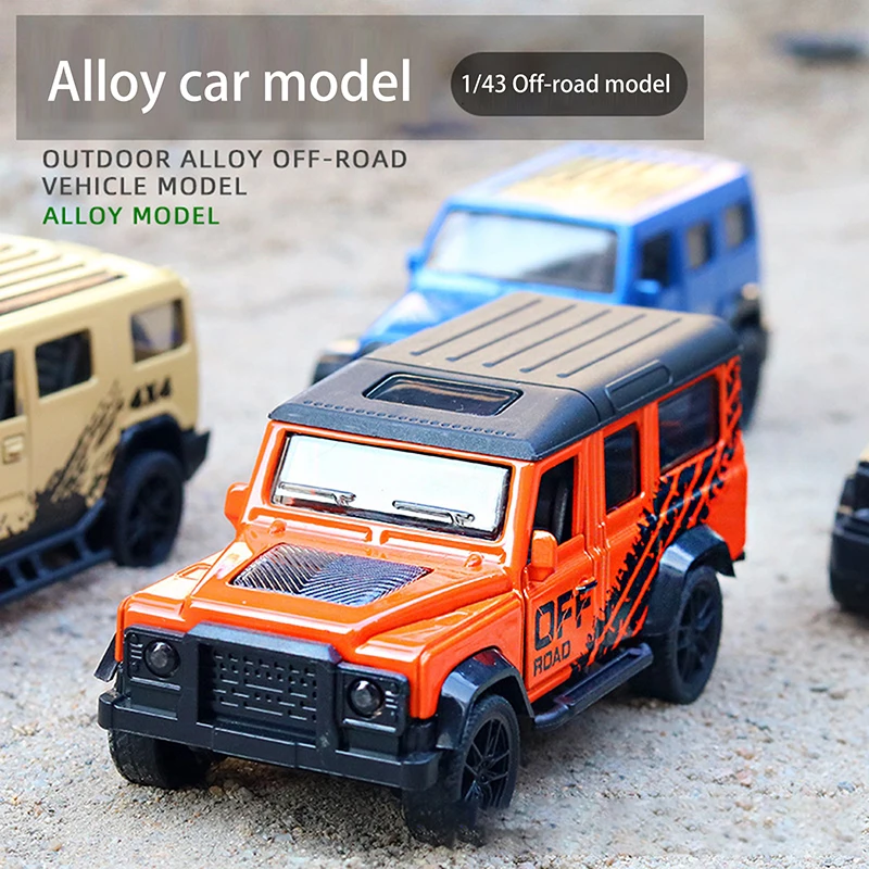 1 Stuks Off-Road Voertuig Legering Model Simulatie Model Speelgoed Legering Auto Decoratieve Geschenken