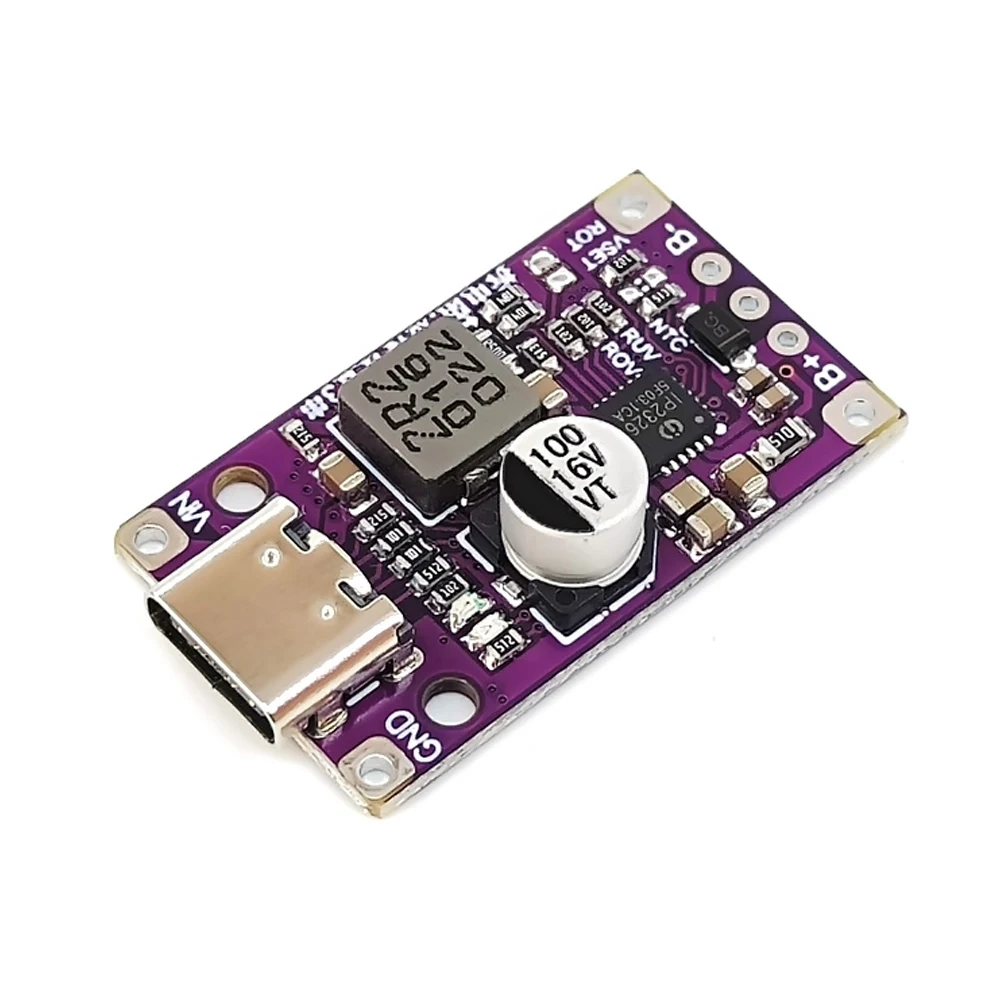 Wielokomórkowa 2S 3S Type-C USB Boost Konwerter Step-Up Power Module LiPo Polimer Li-Ion Charger Protection Board