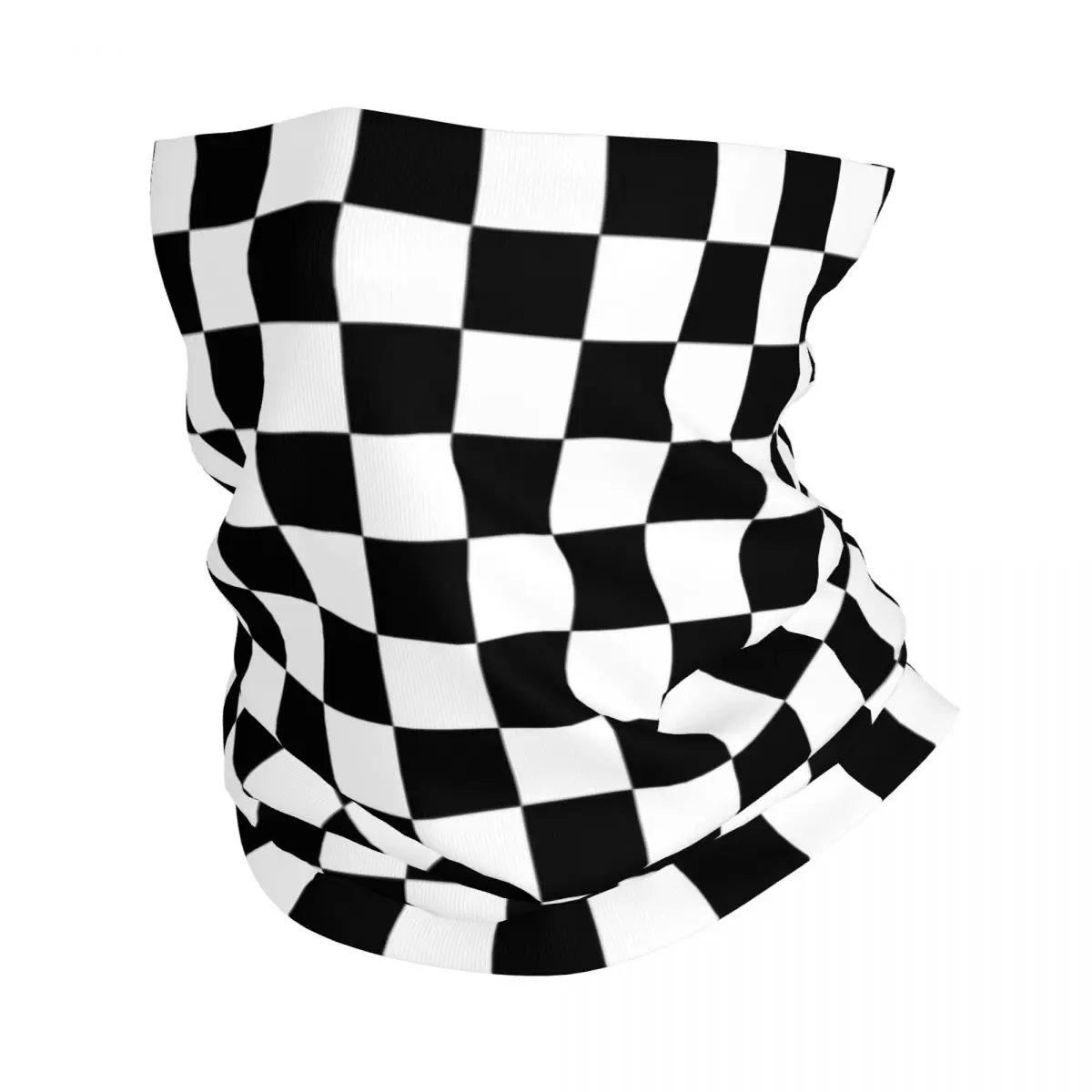 

Men Women SKA Checker Bandana Black White Chess Two Tone Music Balaclava Stuff Neck Gaiter Printed SKA-Rock 2 Tone Mask Scarf