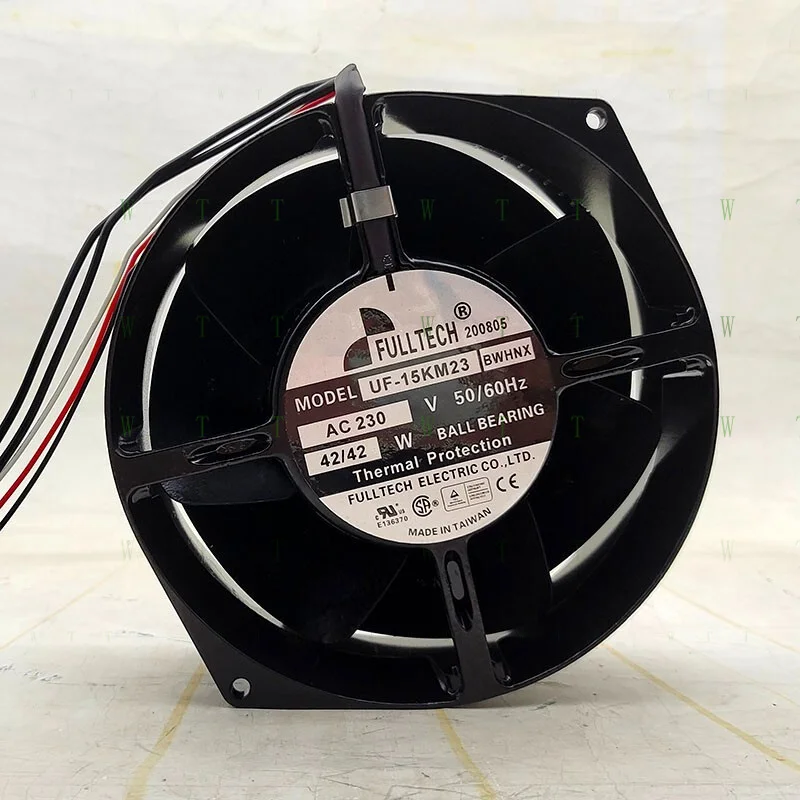 

H 1 pcs for FULLTECH UF-15KM23BWHNX 230V 42W 17251 17CM Cabinet Cooling Fan