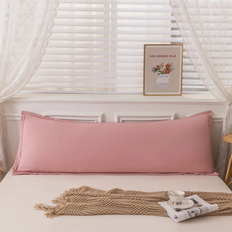 One Piece Double Long Pillowcase Home Couple Pillowcase Extended Pillowcase (Excluding Core)