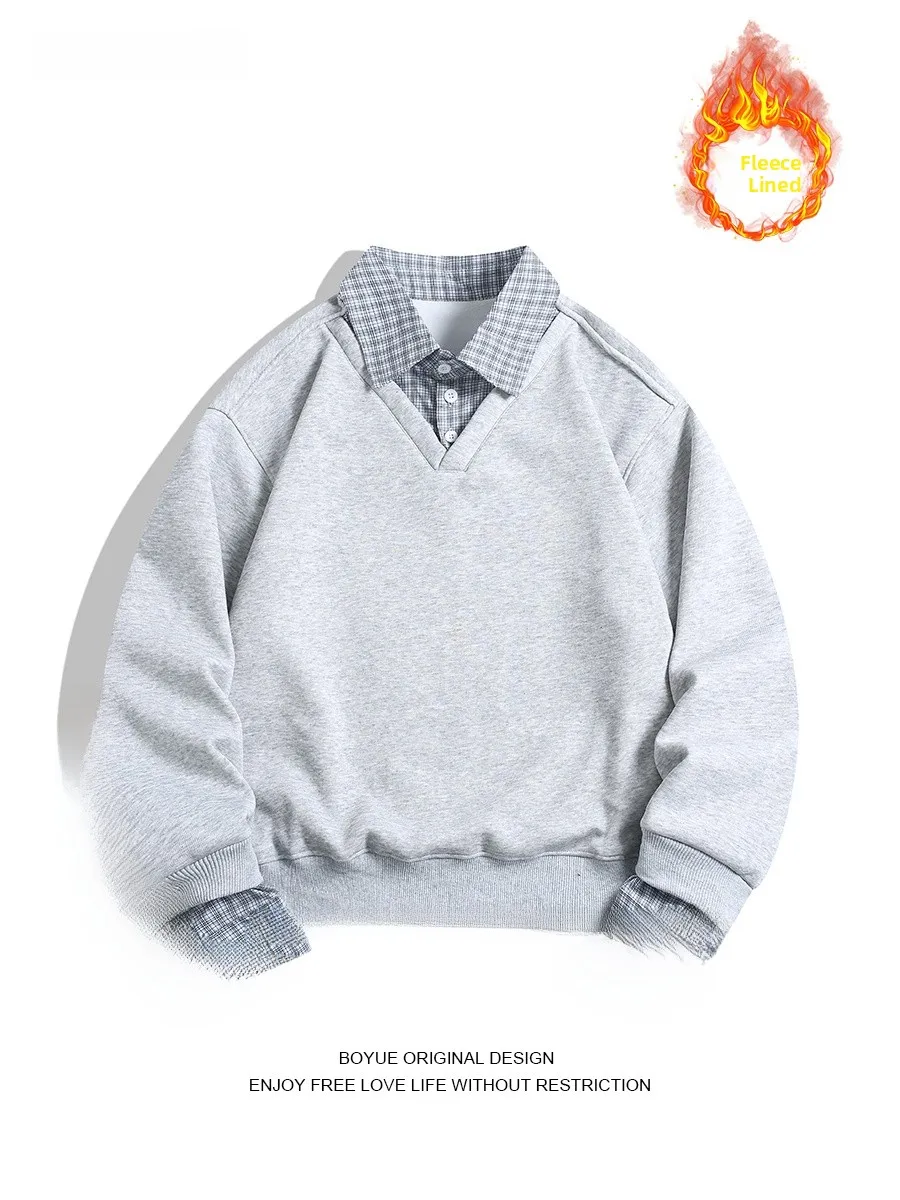 

Толстовка BOYUE с капюшоном и воротником, повседневная одежда для молодежи, для мужчин и женщин, весна-осень-зима, цветной вариант