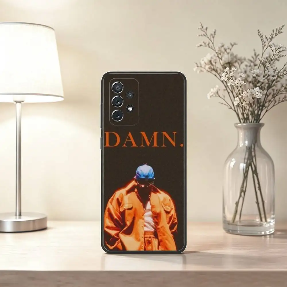 Kendrick Lamar Rapper-R  Phone Case For Samsung S25,S24,S21,S22,S23,S30,Ultra,S20,Plus,Fe,Lite,Note,10,Black Cover Gift