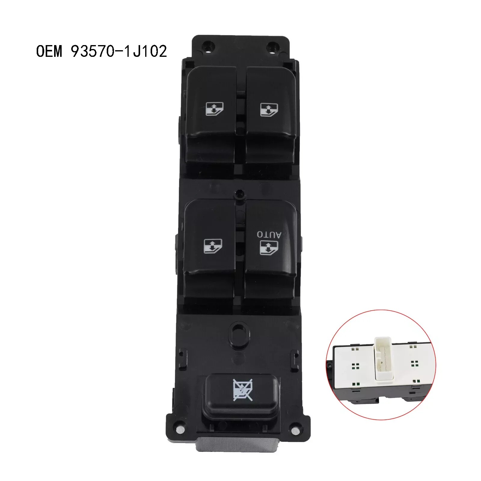 

High quality 93570-1J102 Front Left Electric Power Windows Switch For Hyundai i20 2008-2015 935701J102 FREE SHIPPING!!!