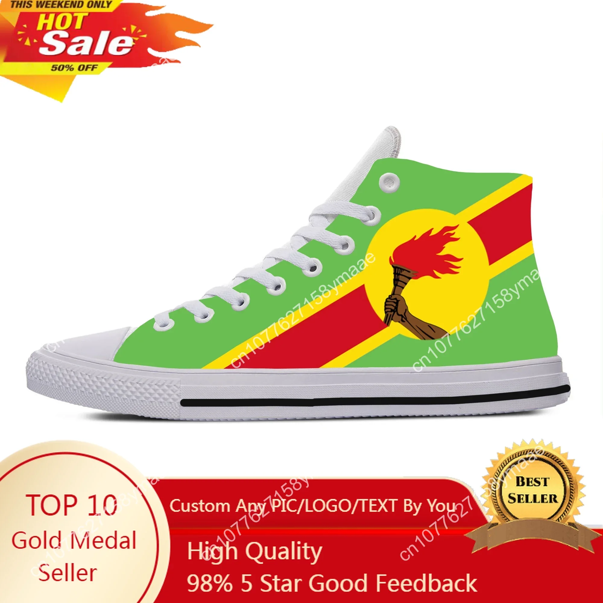 

Hot Summer Flag of Zaire New Arrive Fashion High Top Classic Shoes Men Women Casual Shoes Breathable Sneakers Latest Board Shoes