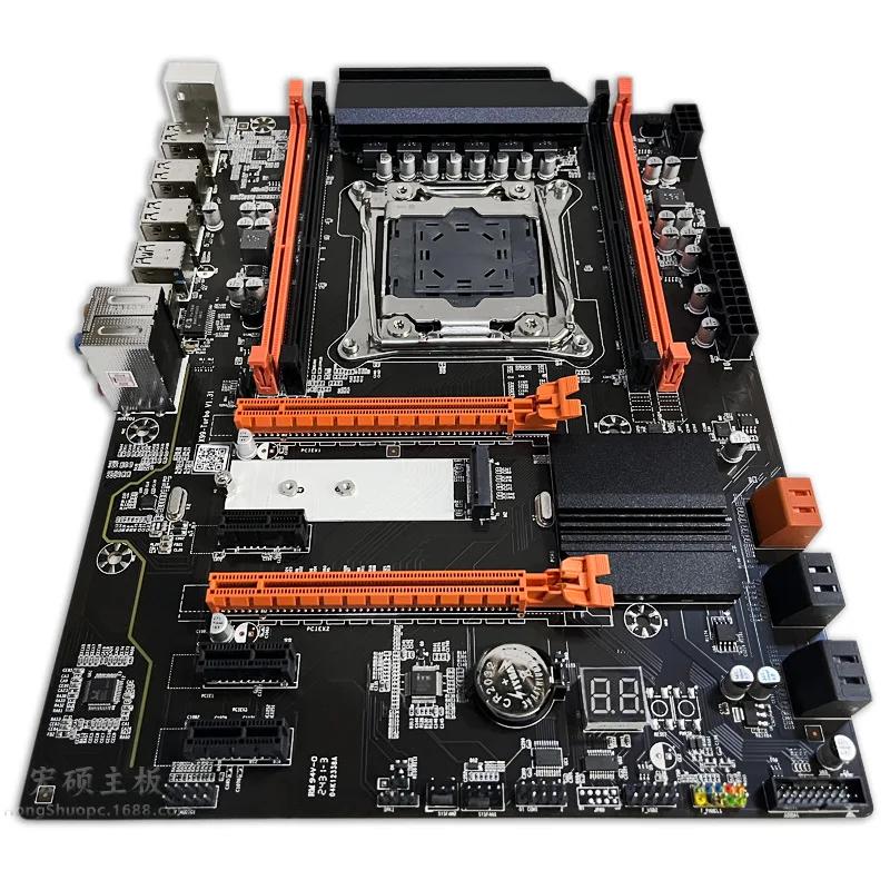 Brand New X99 Desktop DDR4 Motherboard 2011 Pin CPU Studio Computer Supports e5 2680V3 Server