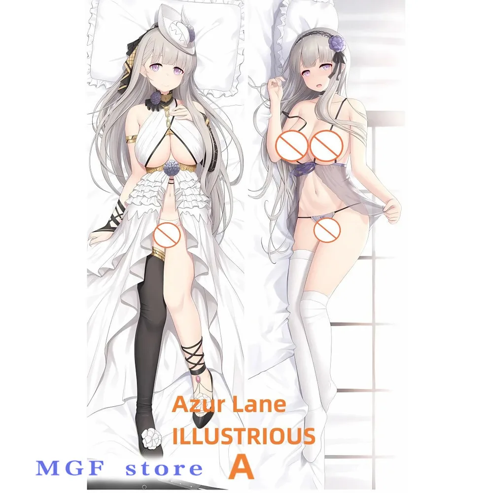 

Dakimakura Anime Azur Lane ILLUSTRIOUS Double-Sided Print Of Life-Size Body Pillowcase Gifts Can Be Customized