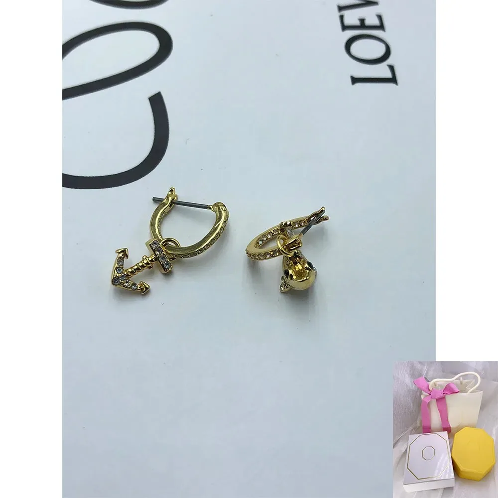 

2024, новые модные позолоченные серьги с крестом в виде пиратской акулы, романтический подарок для праздника и вечеринки