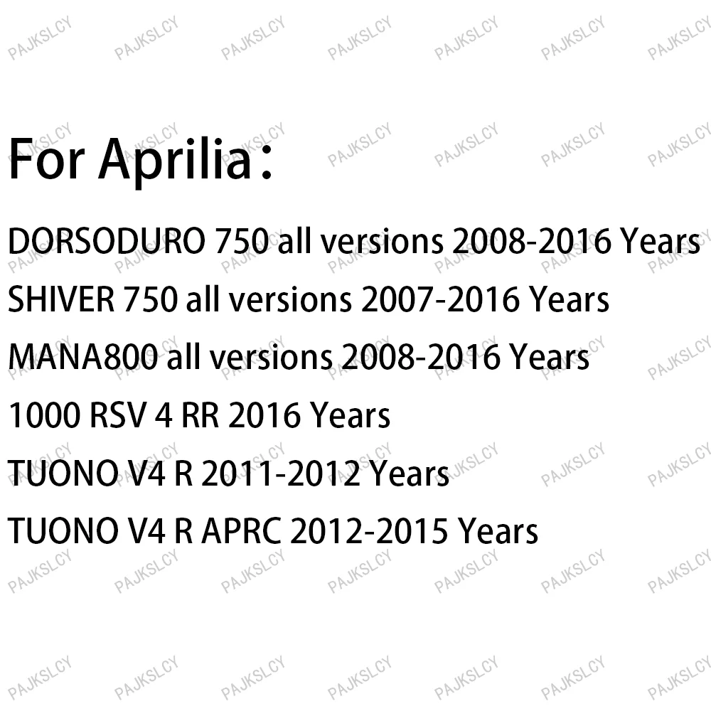 43x54x11 Front Fork Oil Seal & Dust Cover For Aprilia DORSODURO 750 SHIVER 750 MANA 800 1000 RSV 4 RR TUONO V4 R APRC 2007-2016