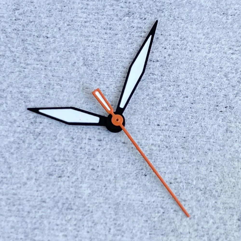 Black orange red green Luminous Hands needles Fit fit NH35 NH36  Automatic Movement  watch part tool