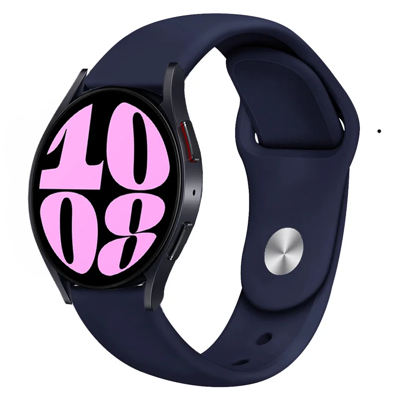 20 مللي متر 22 مللي متر سيليكون حزام لساعة سامسونج جالاكسي 7 6 5 4 كلاسيك 5 برو لهواوي ساعة 5/4/GT5 سوار Amazfit GTR/GTS 4 الفرقة