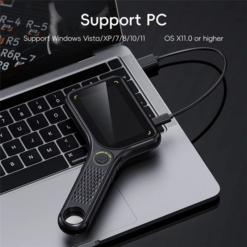 Mini Kids Optical Microscope Handheld Digital Microscope Textile Printing Testing