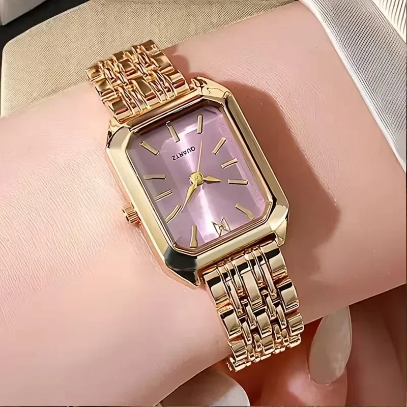 Brand Ladies Quartz Watch Steel Strap Luxury Fashion Wristwatches for Women Female Roman Scale Clock Dropshipping Reloj Mujer