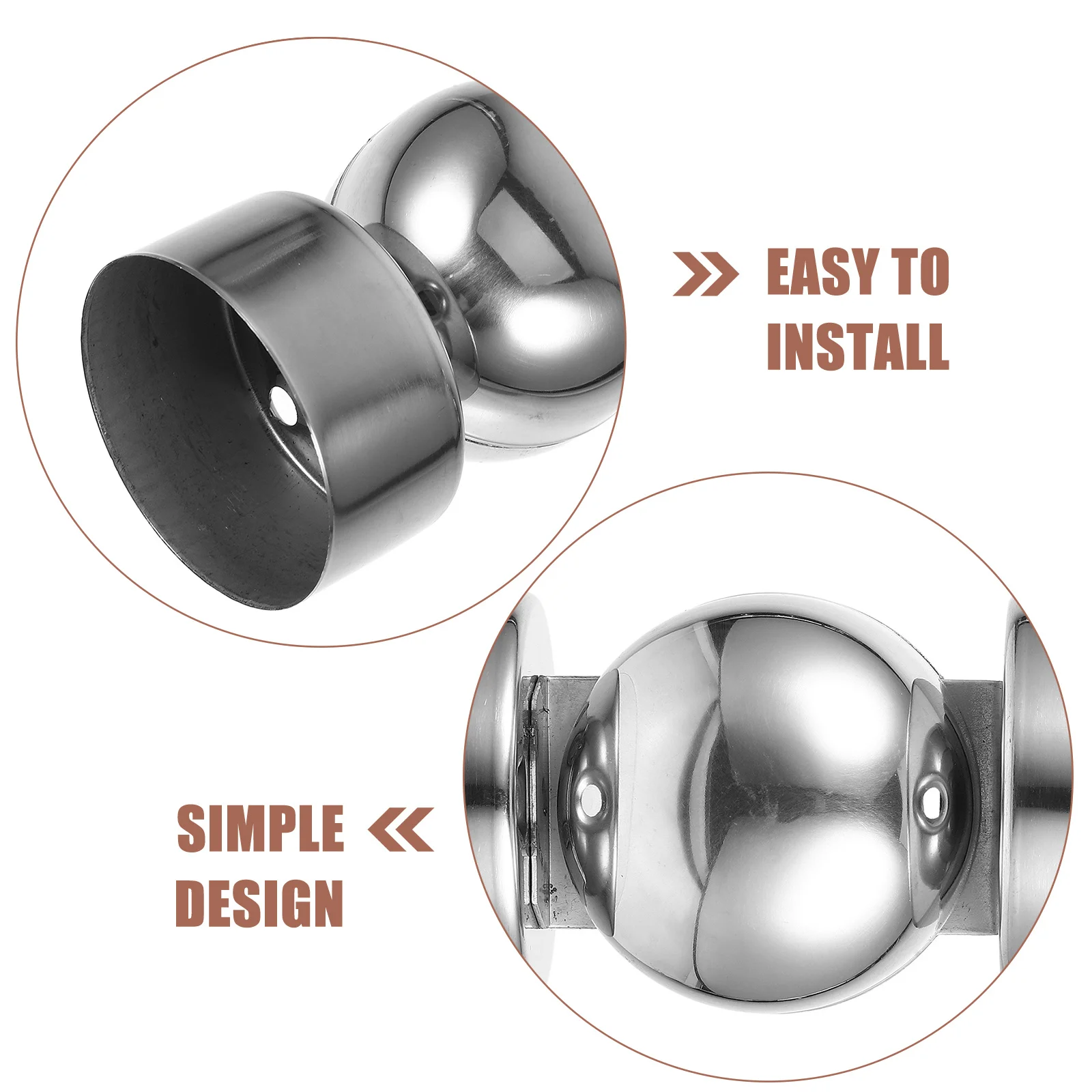 Рисунок 4 - соединитель для перил из нержавеющей стали