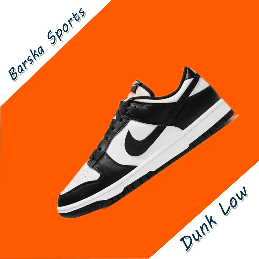 NIKE Original Men's and Women's shoes New Arrival  DUNK LOW Sneakers Anti-slip and wear-resistant plate shoes