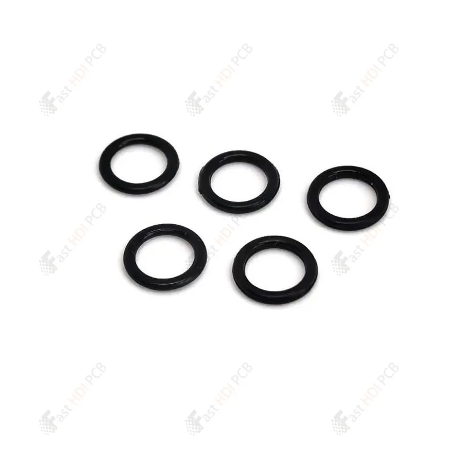 Type-C Charging Port Waterproof Seal Ring Kit Silicone O-Ring Elliptical Gasket for Phone Repair Dust Proof Moisture Protection