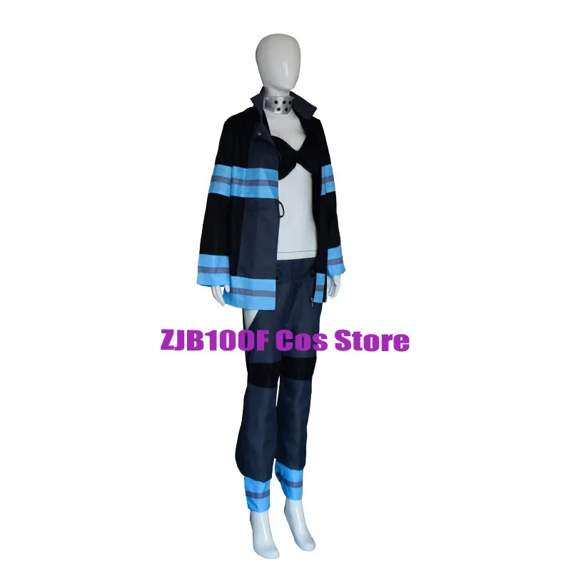 Anime Enn No Shouboutai Fire Force Cosplay Shinra Kusakabe Costume Uniform Halloween Party Outfit Tamaki Cosatsu Cosplay