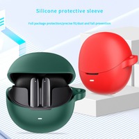 Silicone Case Cover Protective Anti-Scratch Protector Headphone Accessories Shockproof Shell for QCY Ailybuds PRO/PRO+(HT10)