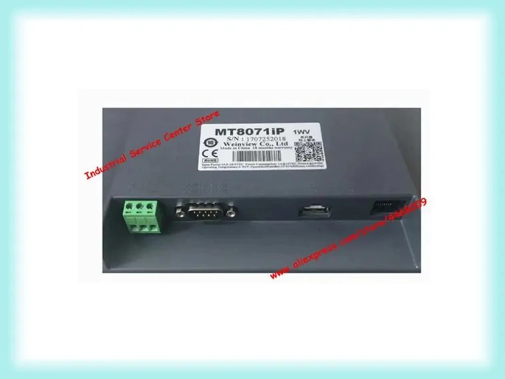 Weintek 7-calowy HMI MT8071iP MT8071 Panel dotykowy Ethernet 800*480 USB Host Nowe oryginalne pudełko 1 rok gwarancji