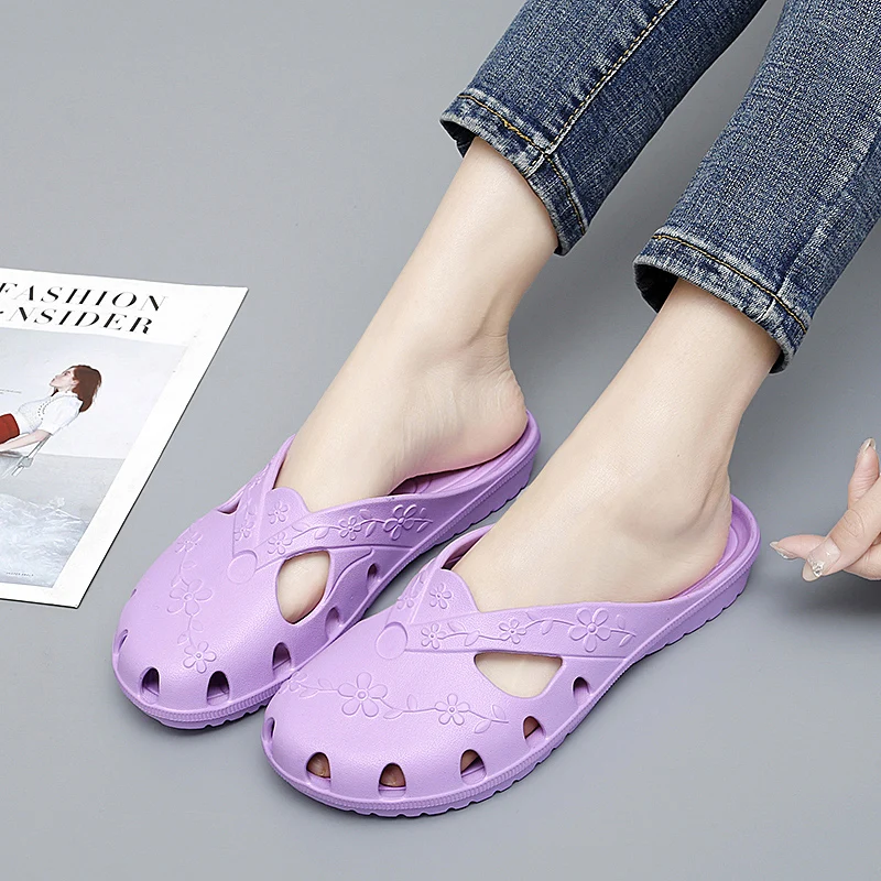 2023 Summer Light Women\'s Slippers Soft Soled Sandals for Women Hollowed Out Slipper Women\'s Shoes Comfortable Slippers Female