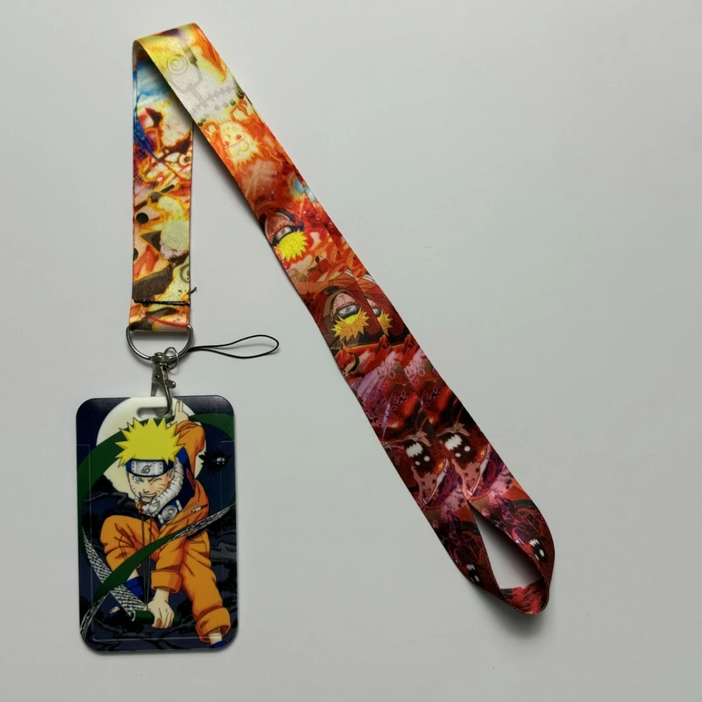 Gros Anime film lanières clés cou sangle carte Badge gymnastique porte-clés lanière porte-clés bricolage accrocher corde porte-clés