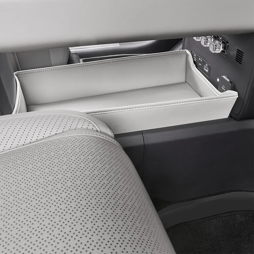 

Нижнее отделение для хранения центрального управления для BYD Leopard 7/Titanium 7/Super 7, аксессуары для интерьера, кожаный ящик для хранения