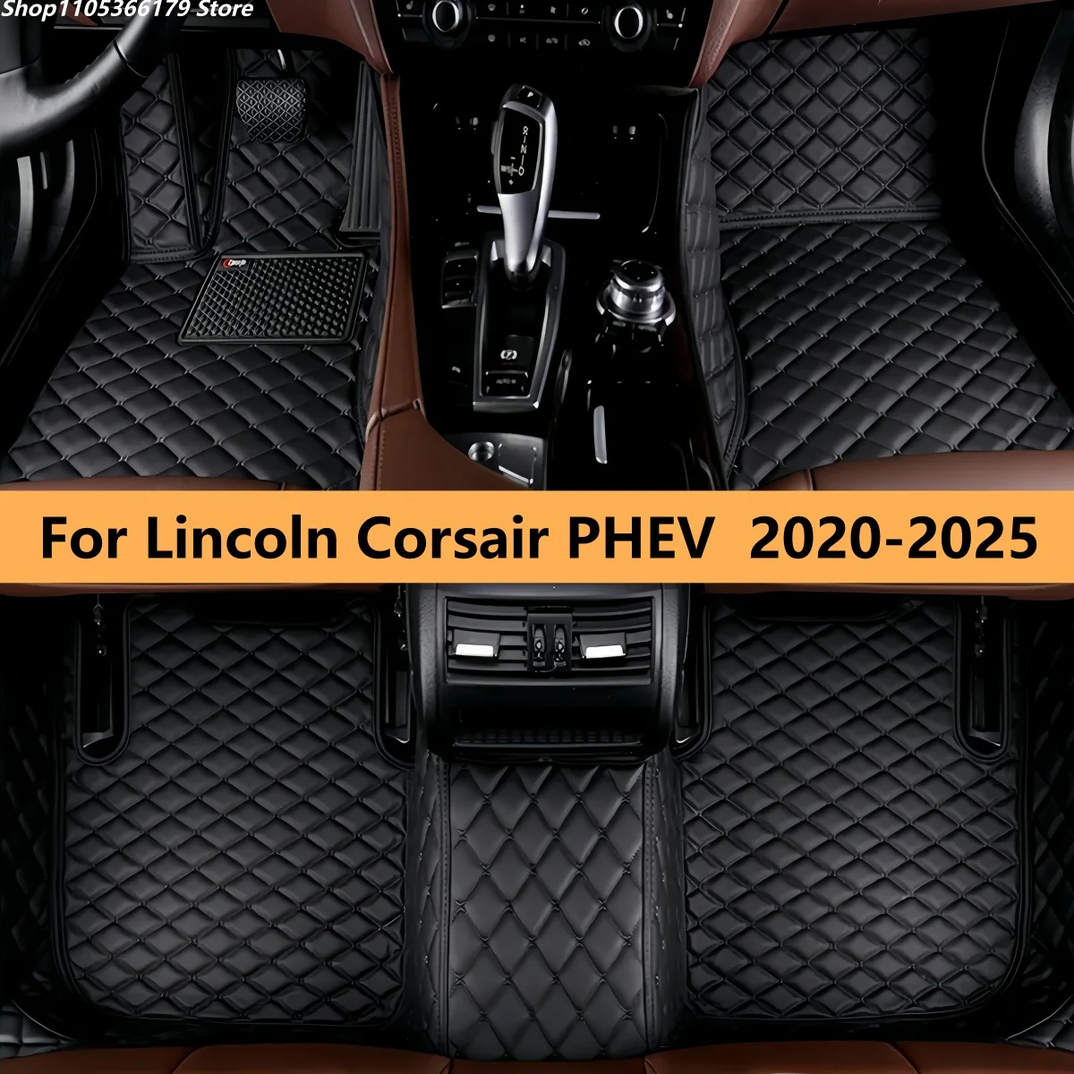 

Car Floor Mats For Lincoln Corsair PHEV 2020 2021 2022 2023 2024 2025Auto Interior Accessories Carpet Pads Vehicle Foot Mat Rugs