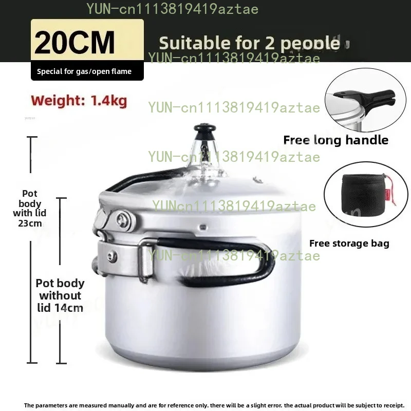 Folding Pressure Cooker Portable Rice Cooker Kitchen Pressure Cooker Cookware  Outdoor Outdoor Camping Cook Tool Steamer